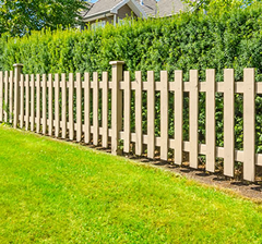 Brentwood aluminum fence